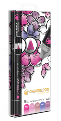 Набор маркеров Chameleon Floral Tones / цветочные тона 5 шт. sela25