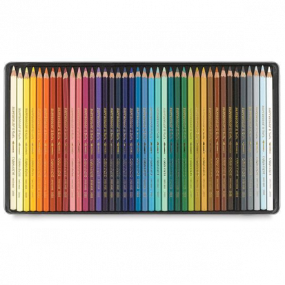 Набор цветных карандашей, "Supracolor", Акварель, 3.8мм, 40цв, металл