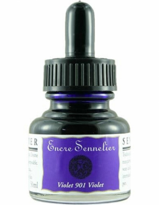 УЦЕНКА Тушь Sennelier Ink, 30 мл, фиолетовый