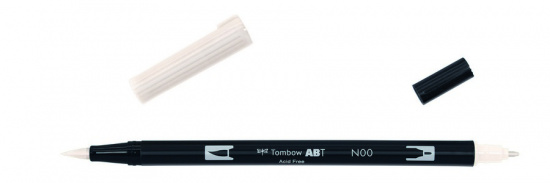 Маркер-кисть "Abt Dual Brush Pen" N00 блендер