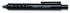 Держатель для стержня 5-6 мм, черный, пластмассовый sela25