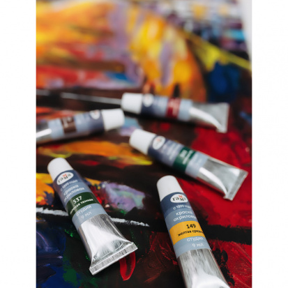 Краски акриловые художественные Гамма "Студия", 12цв., 9мл/туба, картон. упаковка Краски акриловые художественные Гамма "Студия", 12цв., 9мл/туба, картон. упаковка