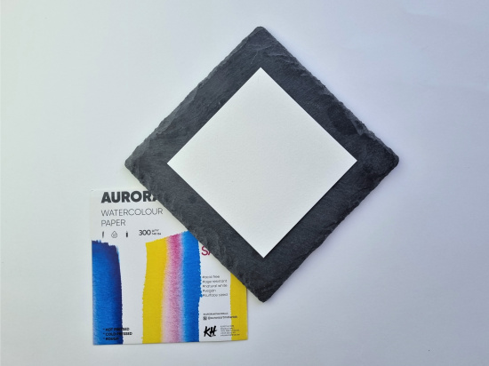Альбом для акварели на спирали Aurora Cold А4 12 л 300 г/м² 100% целлюлоза