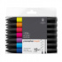 Набор художественных маркеров "Pro", 12 цветов+1 блендер, яркие оттенки
