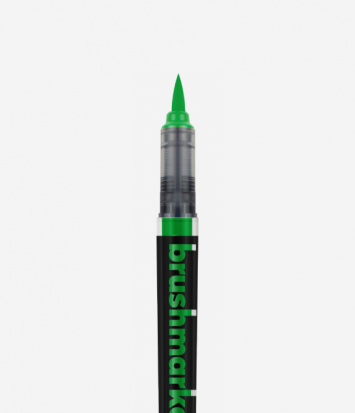 Маркер-кисть "Brushmarker Pro", неоновый зеленый, №6111