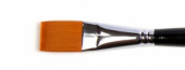 Кисть для акрила "Amsterdam 342" синтетика мягкая плоская, ручка длинная №22
