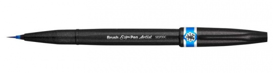Браш пен Brush Sign Pen Artist, ultra-fine, голубой 