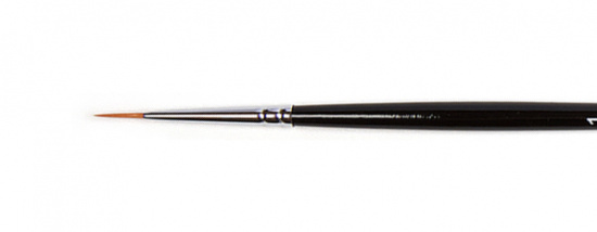 Кисть для акрила "Amsterdam 341" синтетика мягкая круглая, ручка длинная №1