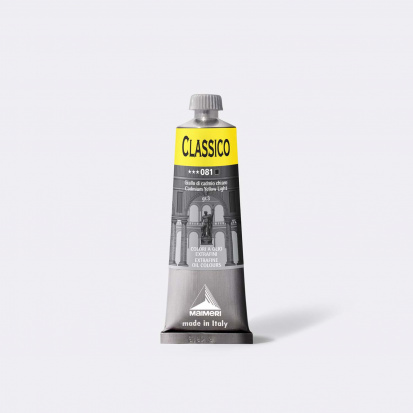 Масляная краска "Classico" кадмий желтый светлый 60 ml sela