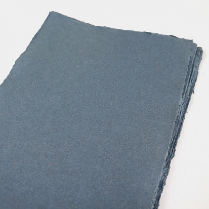 Бумага для акварели "Khadi", темно-серый 21*30см 150г/м2, 1л, medium