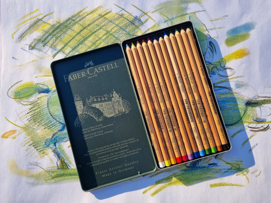 Набор пастельных карандашей "Pitt", 12 цв.