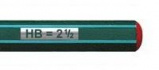 Чернографитовый карандаш "Othello", цвет корпуса зеленый, HB