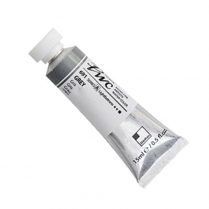 Акварельная краска "Pwc" 691 серый 15 мл