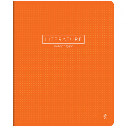 Тетрадь предметная 48л. "Color point" - Литература, мат. лам., выб. УФ-лак, 70г/м2