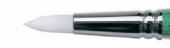 Кисть жемчужная синтетика, круглая, длинная ручка "1P1G" №10, для масла, акрила, гуаши, темперы
