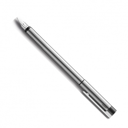 Ручка перьевая Лами 005 "Logo", Полированная сталь, EF