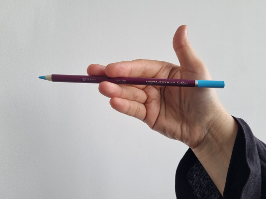 Набор цветных карандашей Vista Artista "Gallery" голубые оттенки, 6шт