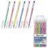 Ручки гелевые, Набор 6 шт, "Jet", чернила неоновые, узел 0,7мм, линия 0,5мм, ассорти