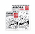 Альбом для графики на спирали Aurora Bristol А4 40 листов, 180 г/м²  гладкий, альбомная ориентация