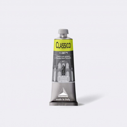 Масляная краска "Classico" киноварь зеленая желтоватая 60 ml