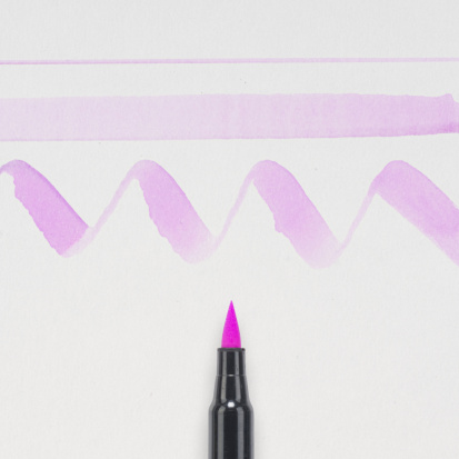 Маркер акварельный KOI Brush №123 сиреневый