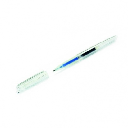 Ручка капиллярная "GelRoller", роллер,смен.стерж, син