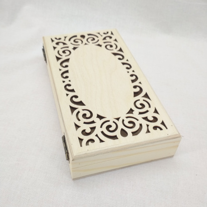 Заготовка для декорирования купюрница с замком 19х10х3см