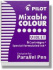 Упаковка 6 картриджей для Pilot Parallel Pen, фиолетовые