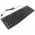 Клавиатура K200, USB, мультимедийная, черный