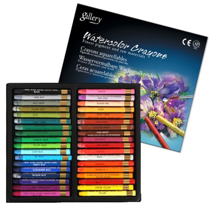 Набор акварельных мелков "Gallery", 36 цв.