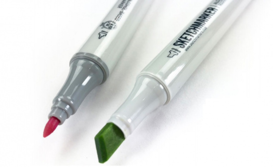 Маркер Sketchmarker двухсторонний на спирт.основе цв.B43 Голубая луна 