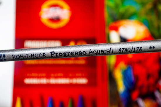 Набор карандашей акварельные "Progresso Aquarell", 24цв., метал.пенал