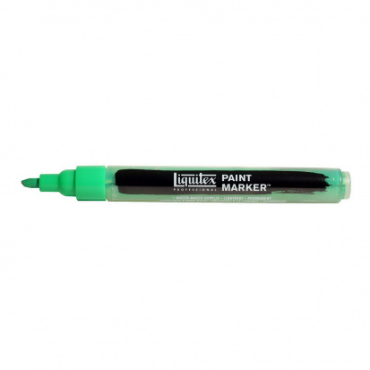 Маркер акриловый "Paint marker", Fine 2мм №312 зеленый светлый перманентный sela39 YTZ2