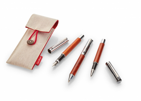 Набор ручек капиллярных Copic Rosewood 3 ручки + текстильный чехол