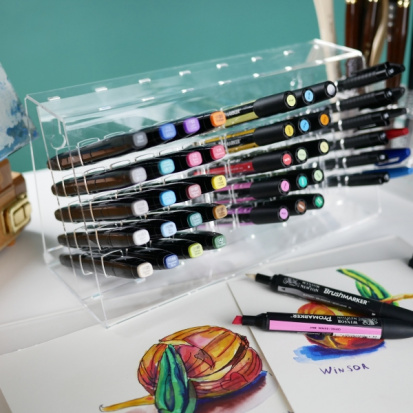 Подставка Wallpen для маркеров,  60 + 12 ячеек