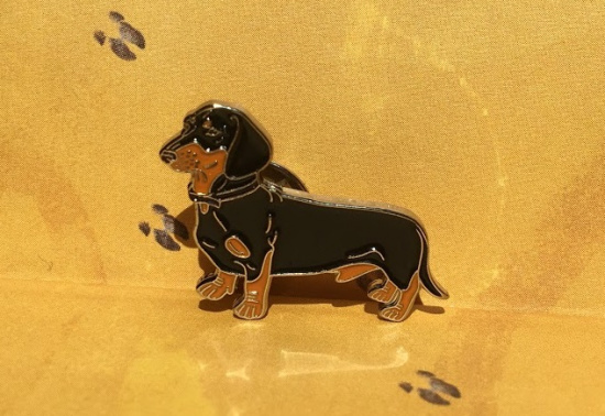 Значок эмалированный, Такса