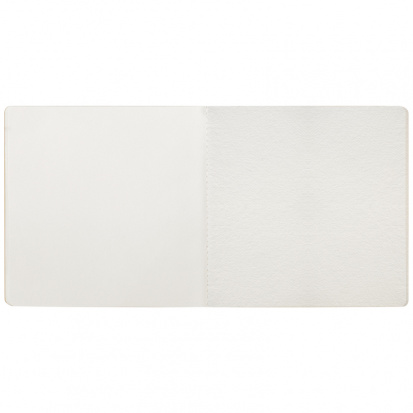 Скетчбук для акварели 20л., 190*190 Greenwich Line, золотой, 200г/м2, на резинке