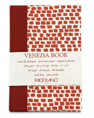 Блокнот для зарисовок "Disegno Artistico" 200г/м2 10x15см мелкозернистая 48л 