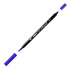 Маркер-кисть двусторонняя "Le Plume II", кисть и ручка 0,5мм, фиолетовый
