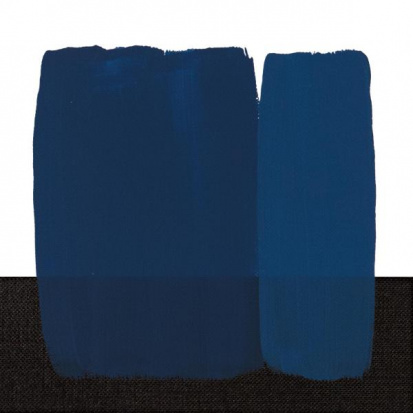 Акриловая краска "Acrilico" кобальт синий темн имитация 200 ml
