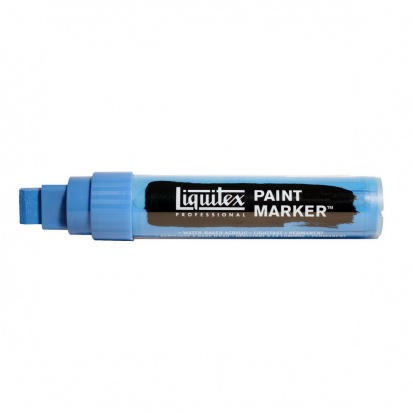 Маркер акриловый "Paint marker", Wide 15мм №984 синий флуоресцентный 