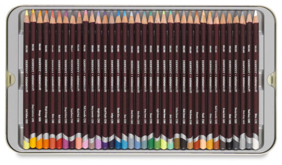 Набор цветных карандашей "Coloursoft" 36 цв. в металле