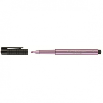 Ручка капиллярная "Рitt Pen"рубиновый металлик, 1.5мм sela