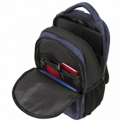 Рюкзак универсальный, с отделением для ноутбука, "DALLAS", синий, 45х29х15 см