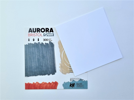 Альбом-склейка для графики Aurora Bristol А4 20 л 300 г/м², гладкий