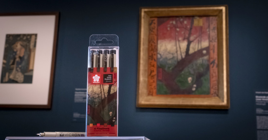 Набор капиллярных ручек "Pigma Micron Van Gogh Museum", 4шт