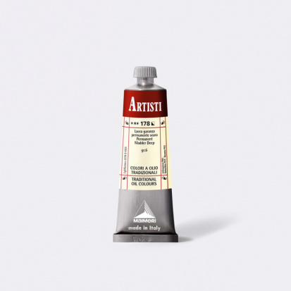 Масляная краска "Artisti", Мареновый лак темный, 60мл Масляная краска "Artisti", Мареновый лак темный, 60мл