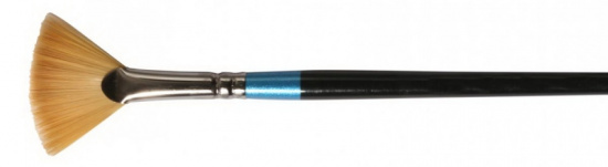 Кисть синтетика "Aquafine" веерная короткая ручка № 2 