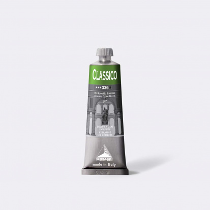 Масляная краска "Classico" окись хрома зеленая 60 ml sela