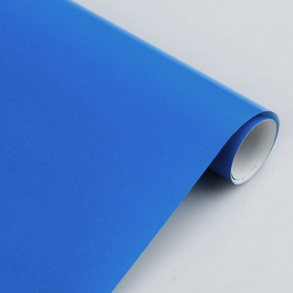 Бумага глянцевая в рулоне 80г/м.кв 0,5*2м голубой кобальт 